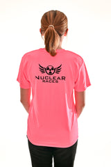 Kids Electric Pink #LoveMud Technical T-shirt