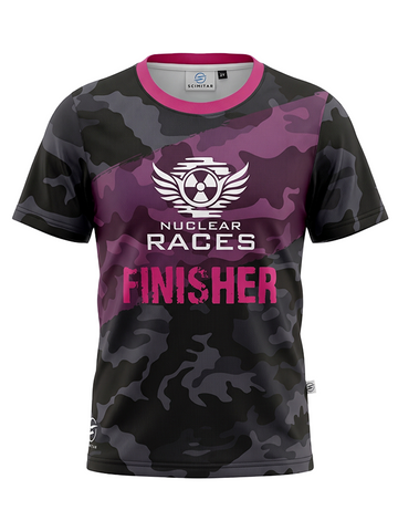 Ladies 2026 Finisher Technical T-shirt Pink