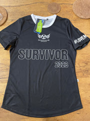 Clearance 50% off Ladies Survivors Technical T-shirt Black 2023