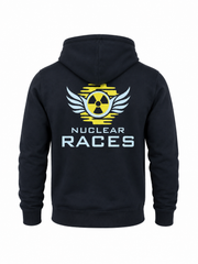 Black Unisex Nuclear Races Hoodie