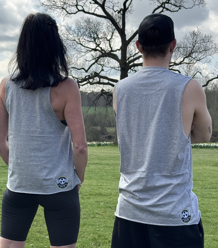 Nuclear Races Dry Robe Mens Nuclear Fit Grey Vest – The Nuclear Races