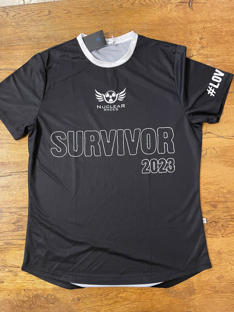 Clearance 50% off Mens Survivors Technical T-shirt 2023 Black