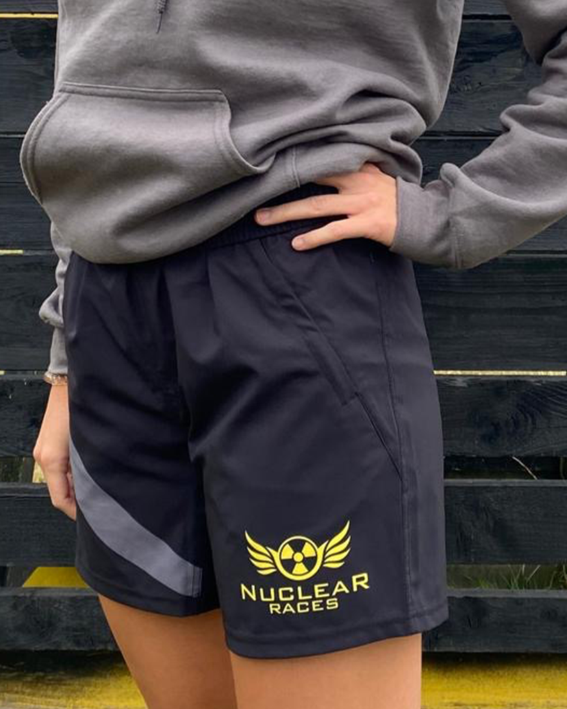 Nuclear Races Rookies NEW Scimiter Nuclear Races Ladies Shorts – The Nuclear Races