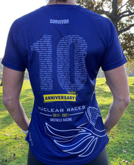 Mens Blue 2021 Survivors Technical T-shirt HALF PRICE
