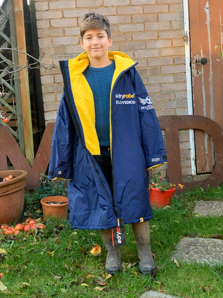Nuclear Races Dry Robe Nuclear Races branded Dryrobe Advance Kids – The Nuclear Races