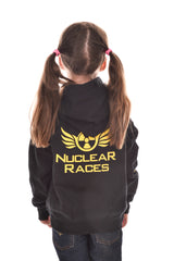 Kids Black Nuclear Races Hoodie