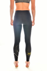 Ladies 2XU Nuclear Races Mid Rise Compression Tights