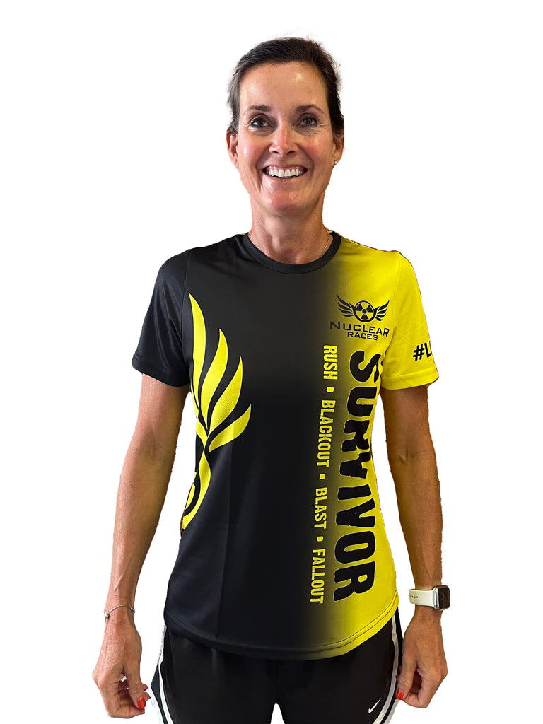 Ladies Survivors Technical T-shirt Yellow