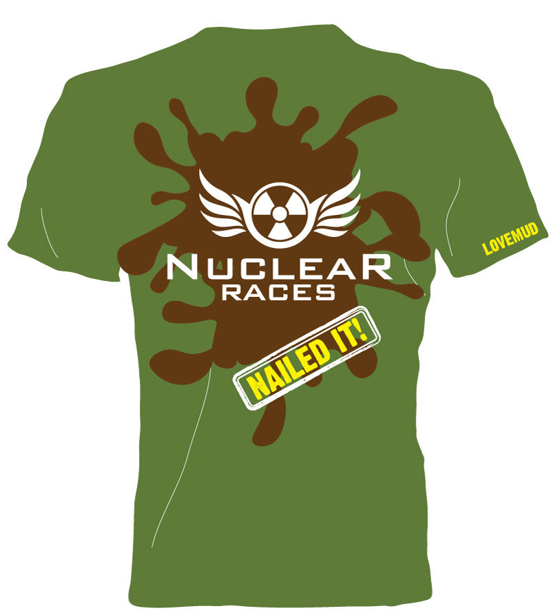Nuclear Races Rookies Clearance 20% Off Kids Green 'Nailed It' T-shirt – The Nuclear Races