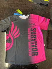 Kids Pink  Survivor T-shirt